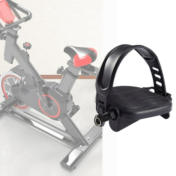 LYCXAMES -- Un par de correas para pedales de bicicleta estática - Correas  ampliadas y de alta calidad para bicicleta estática giratoria en casa o en  el gimnasio