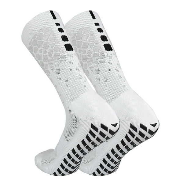 Calcetines Calcetines antideslizantes de fútbol para hombres y mujeres,  calcetines atléticos transpi Meterk Calcetines
