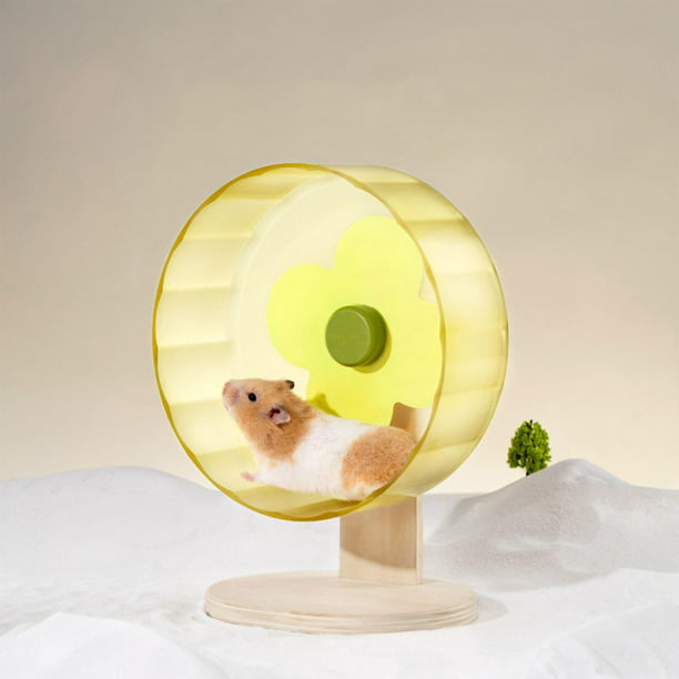 hamster de juguete, color amarillo: con ruedas - Compra venta en