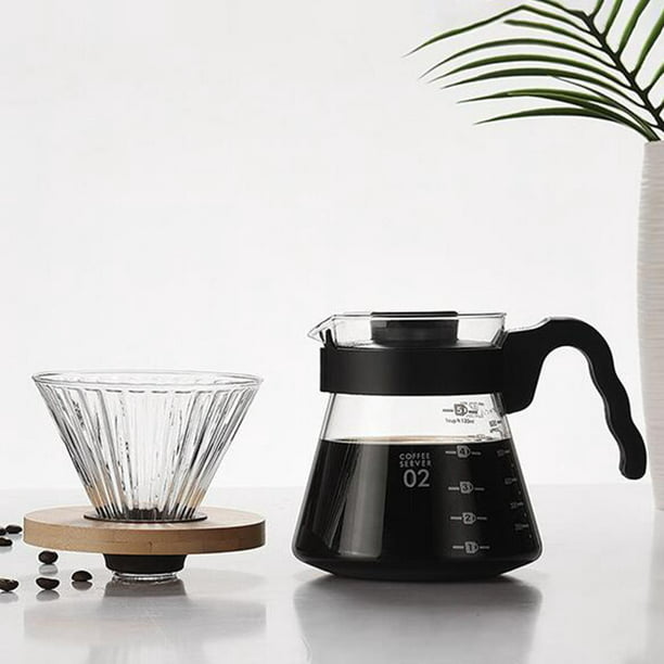 Cafetera Manual de , de agua, filtros de café, jarra, utensilios de café,  servi de café para té y café gotero Soledad Servidor de café