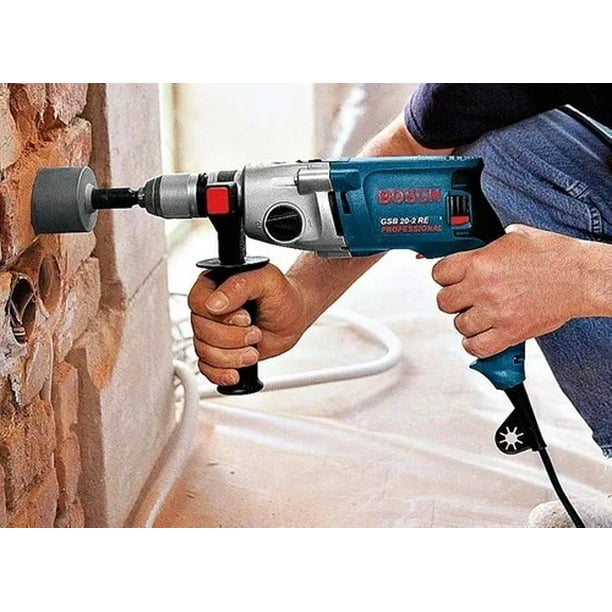 BOSCH PROFESSIONAL KIT TALADRO PERCUTOR A BATERÍA GSB 18V-45 + TALADRO  PERCUTOR A BATERÍA GBH 18V-22 AZUL, 2 BATERÍAS 4,0 AH, +