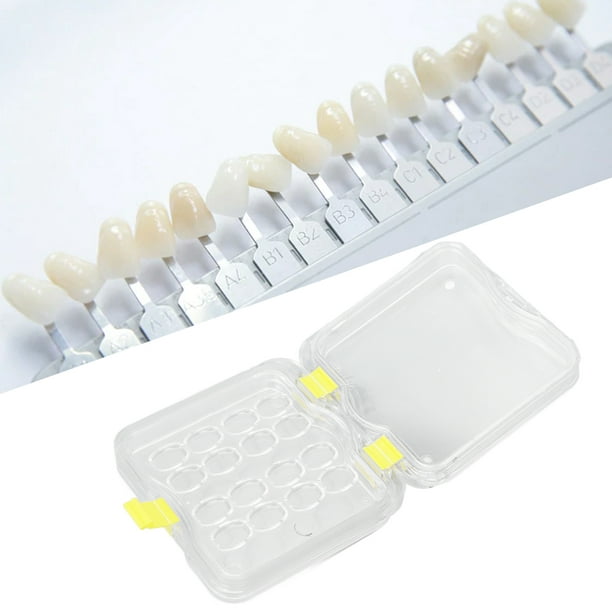 Caja de dientes de membrana caja de dientes dentales caja de dientes de  plástico para dentaduras postizas 16 unids/caja caja de plástico para  dentaduras postizas con suministro ANGGREK Otros