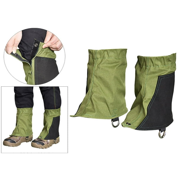 Unigear Polainas para patas de nieve, tela 1000D, impermeables, para  senderismo, escalada, caza, esquí