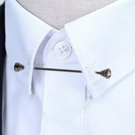 Pasador barra de cuello de moda para hombre, broche, alfileres de de decoración de ropa Hugo Clips para la barra del cuello de la camisa | Bodega Aurrera en línea