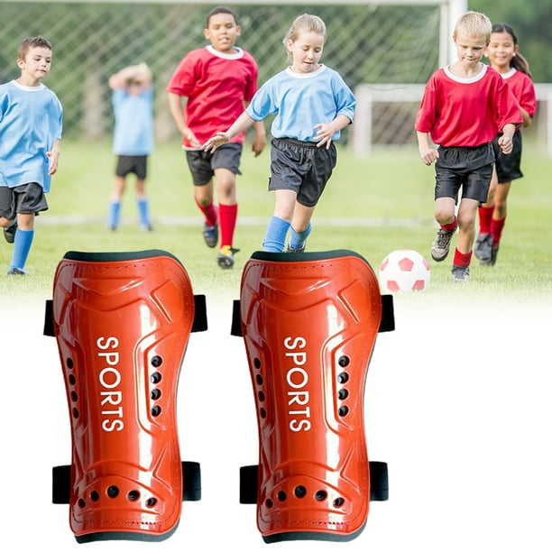 Par Espinilleras Futbol Soccer Para Niño Infantiles Proteccion Anti Golpes