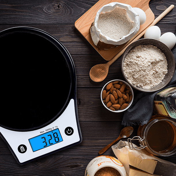  Báscula de cocina de alimentos para cocinar, medidas para  hornear en onzas y gramos : Hogar y Cocina