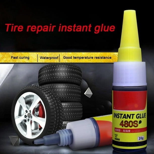 Pegamento de reparación de neumáticos Pegamento de reparación de neumáticos  de secado rápido de unión rápida para neumáticos de automóviles ANGGREK  Otros
