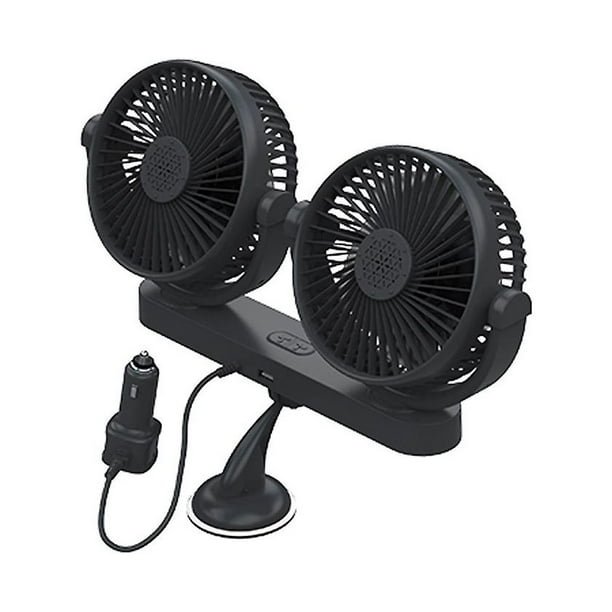 Ventilador USB Doble Para Auto 