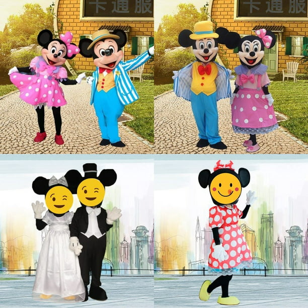 Disney's Most Classic Mickey Mouse Cartoon Animal Figure Mickey Mascot  Costume Cartoon Character Wearable Opening Party Props - Kids Cospaly  Dresses - AliExpress