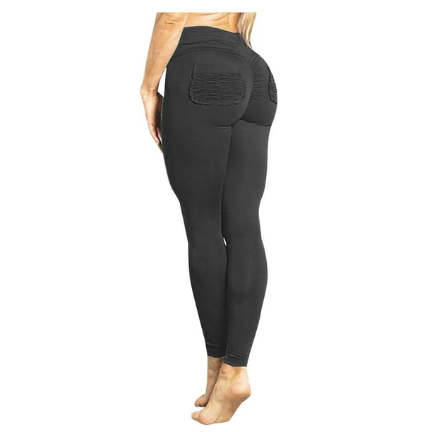 Gibobby Leggings deportivos mujer para yoga Ejercicio amamantado Yoga Sexy  Cintura Estiramiento Pant Gibobby