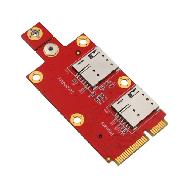 Mini adaptador PCI-E a USB con ranura para tarjeta SIM para transferencia  de módulo a interfaz USB