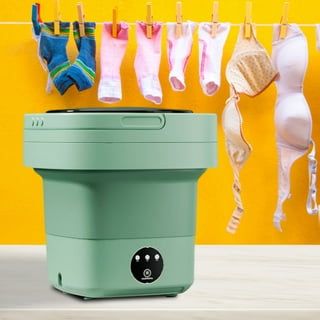 Mini lavadora portátil para el hogar, lavadora pequeña para ropa interior,  calcetines, dormitorio de estudiantes, 4,5 l
