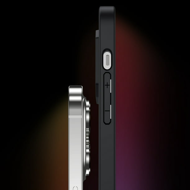 Cubierta del teléfono Marco de la cámara desmontable, funda de protección dura  transparente para Iphone 13 12 11 Pro Max Xs Max