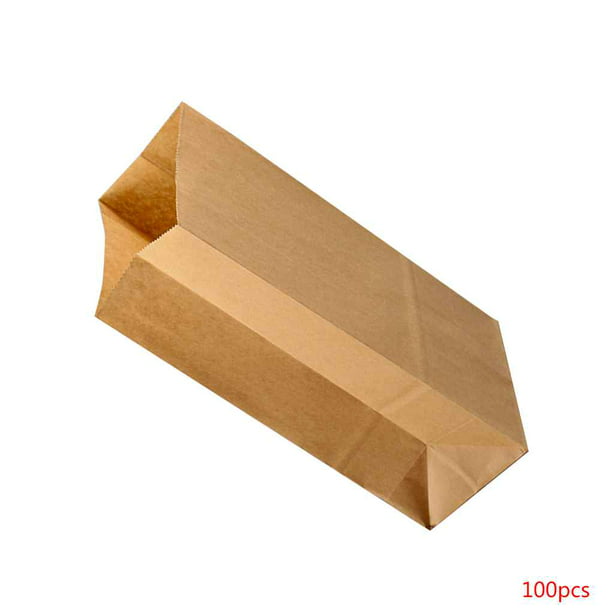 Bolsas miniatura de papel kraft, 100 por paquete
