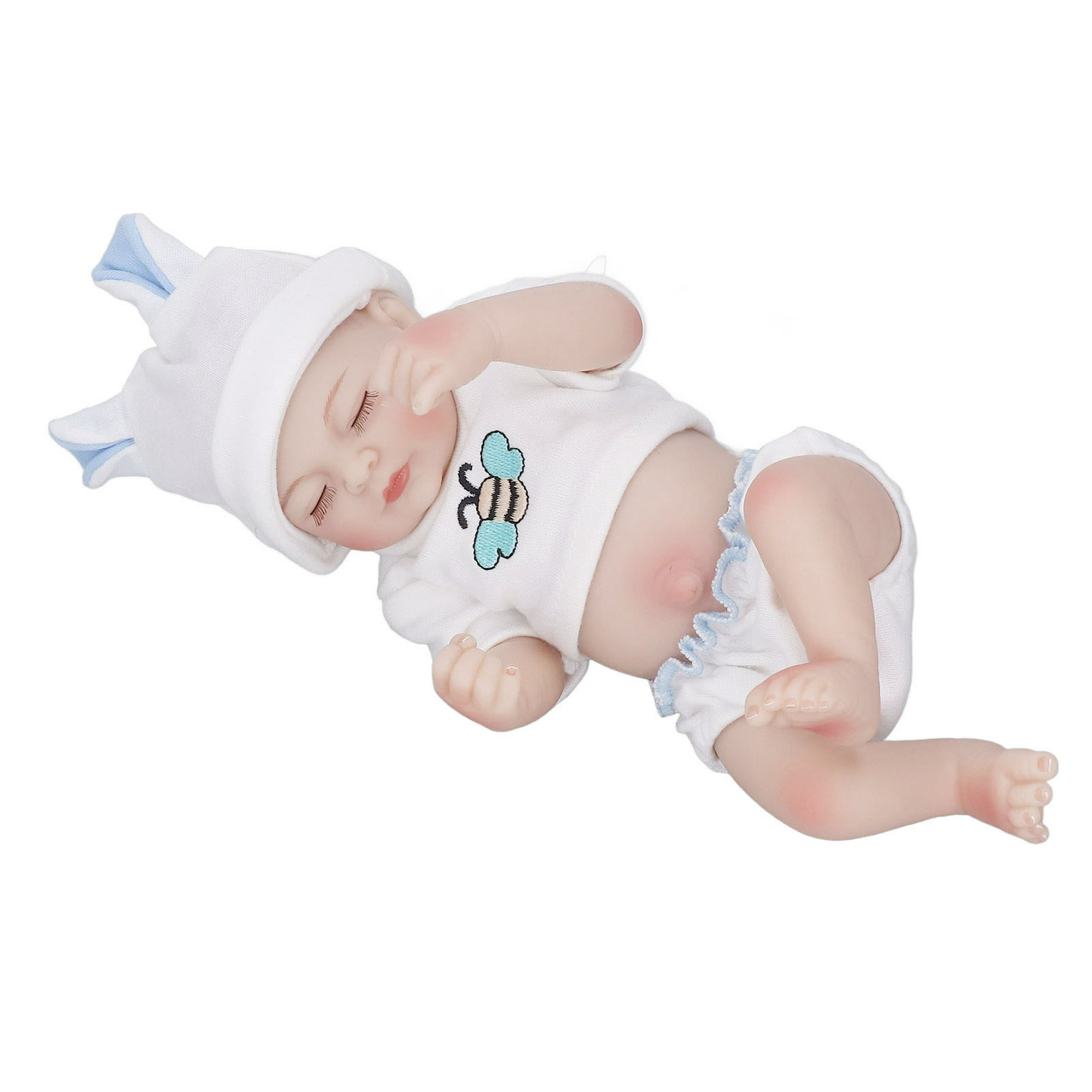 55cm 22 pulgadas silicona Reborn Baby Simulation Doll Juguete Recién nacido  Lifelike Girl