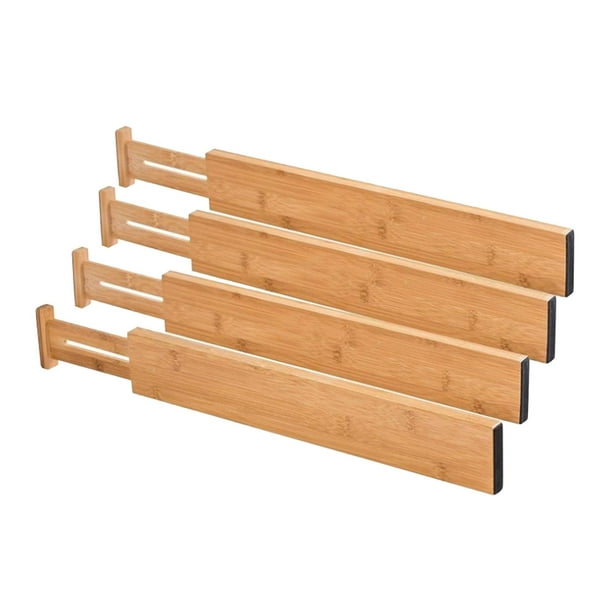 Compara set de 10 separadores de cajones hechos de bambú AQUÍ