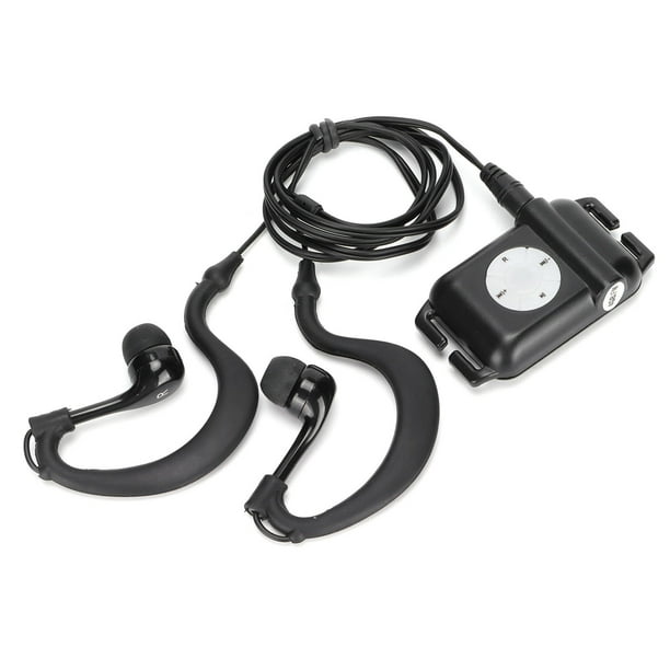 Reproductor de MP3 con auriculares, reproductor de MP3 impermeable para  nadador, para natación, deportes acuáticos