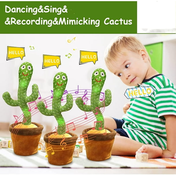  Emoin - El cactus baila y habla, repite lo que dices