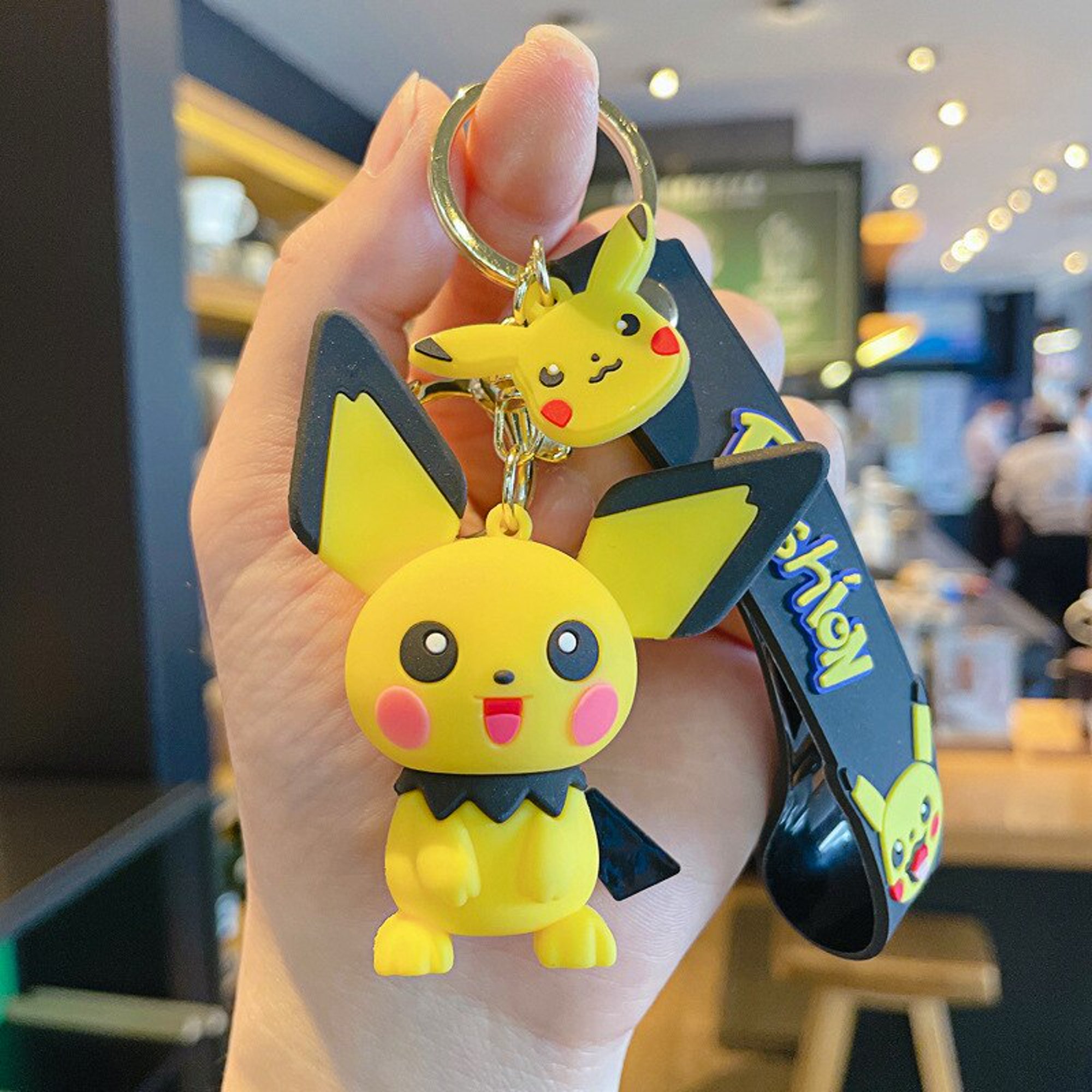 Porte clef peluche pikachu - Porte clef