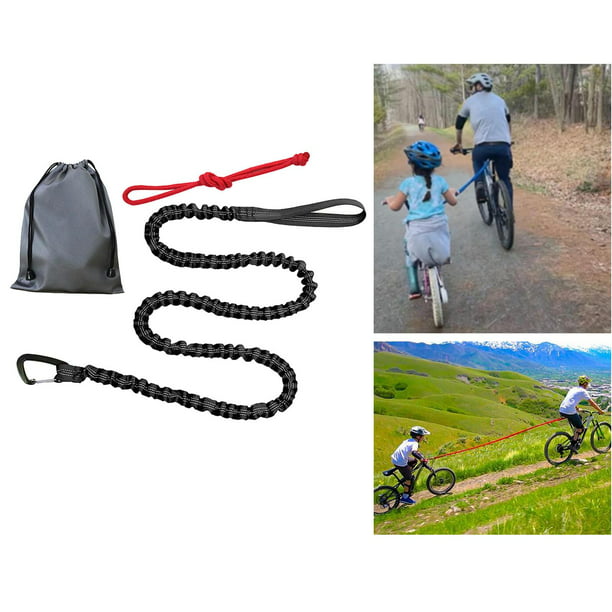 Paquete de 2-3 cuerdas para bicicleta, correa elástica para perros, correa  para , correa para mascotas, color negro 3 piezas Baoblaze Cuerda de remolque  para bicicleta