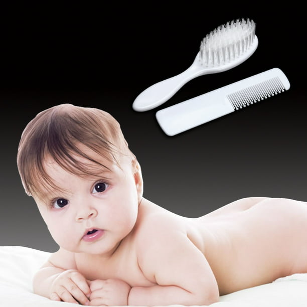 Cepillo de pelo ABS para bebé recién nacido, peine infantil suave, juego de  herramientas para masajear el cuero cabelludo Tmvgtek Para estrenar