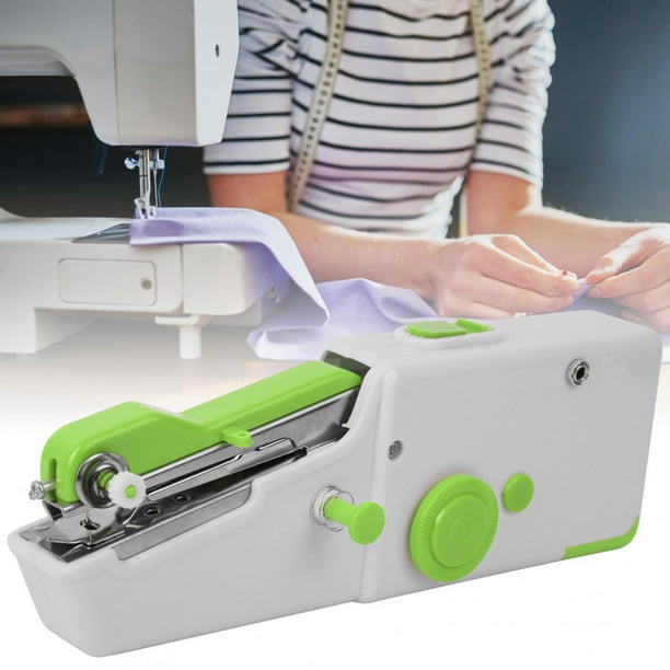 Mini máquina de coser Manual portátil, herramienta de costura de
