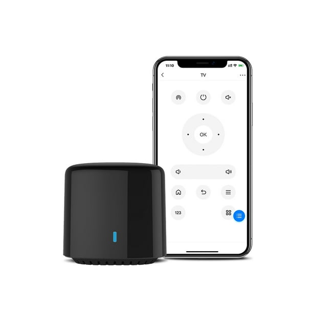 Broadlink RM4 Mini inalámbrico IR WiFi Control remoto inteligente Trabajo  con Alexa Google Universal Accesorios Electrónicos