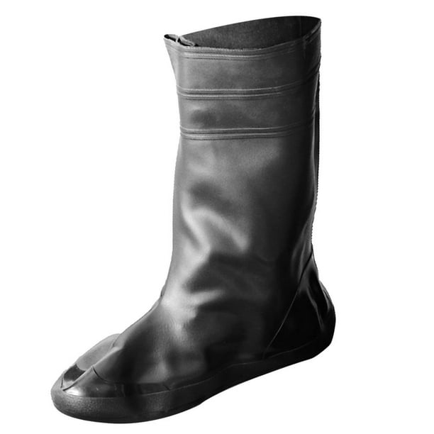 Botas de lluvia plegables para hombres y mujeres Cubrezapatos de con doble  botonadura 44-45 Cola Cubierta impermeable para botas de lluvia