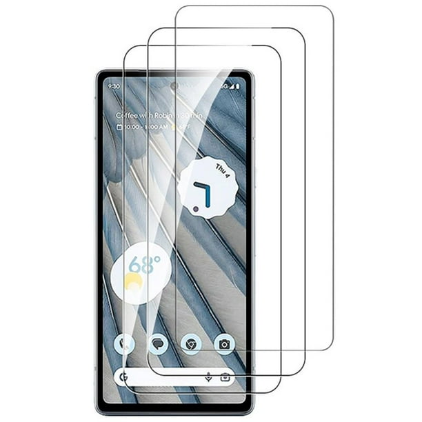 Protector de pantalla frontal para móvil, cristal templado con 1-3 piezas  para lente de cámara de teléfono, para Google Pixel 6A 7A Pixel 7 1-3  piezas La Vida Bella