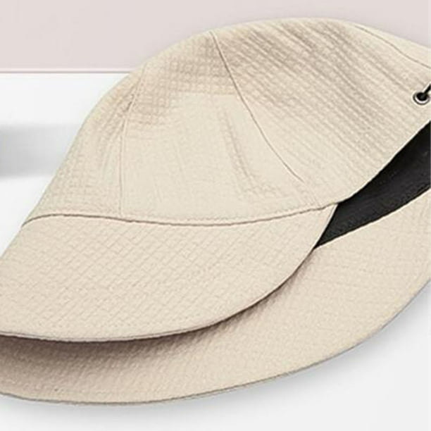Gorra plana para protegerte del sol del verano color beige - Solohombre