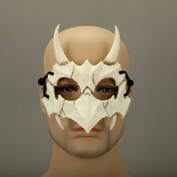 nueva máscara de dios dragón japonés máscara de resina natural y ecológica para fiesta temática animal máscara de animal hecha a mano2federación rusa deng xun unisex