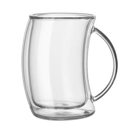 Juego De 6 Tazas De Vidrio Para Café Cristar De 227 Ml