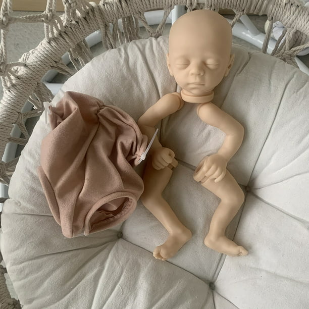 Npk Bebé Reborn Muñeca Simulado Cuerpo Silicona Algodón 50cm