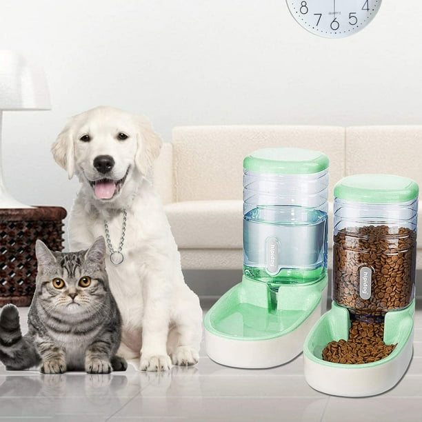 Comedero Dispenser Automático Para Perros Y Gatos Alimento