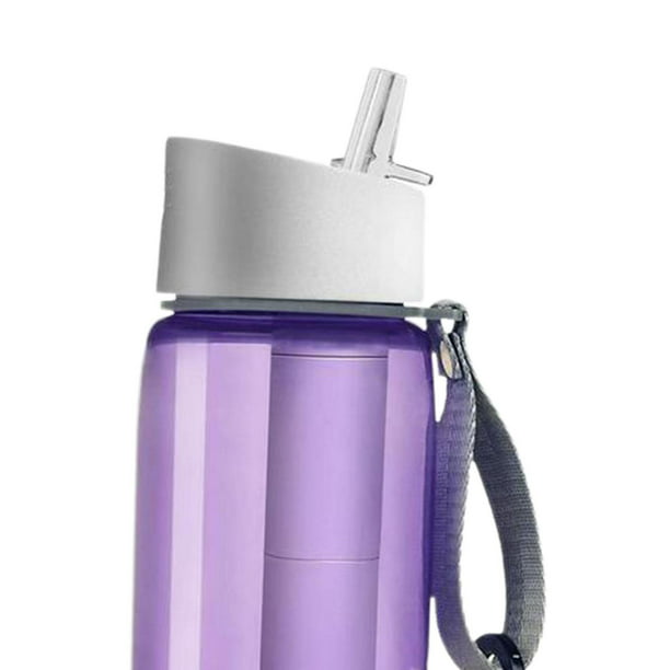 Botella de agua de plástico sin BPA con dosificador (1,25 L)