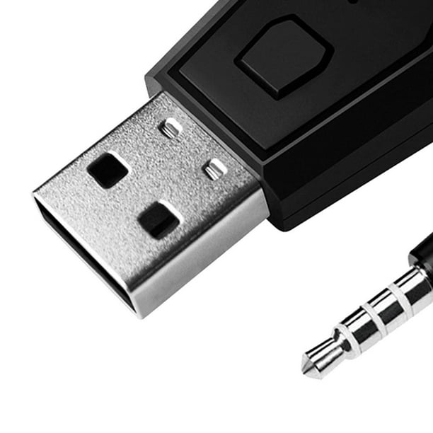 Adaptador USB a Jack 3.5mm 2Pcs Tarjeta de Sonido Externa 7.1 3D para PC  Laptop