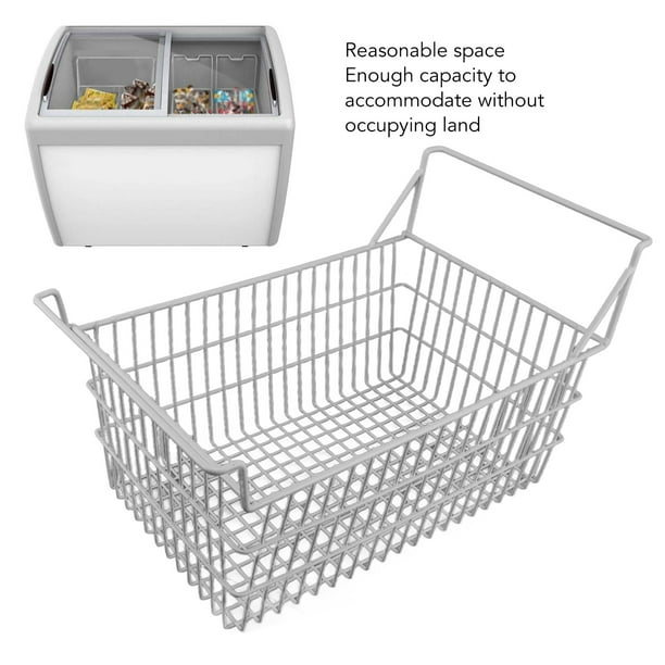Mini sistema. Crea 3 niveles de organización de cestas deslizantes en  pequeños congeladores. Mide tu congelador antes de realizar el pedido. La
