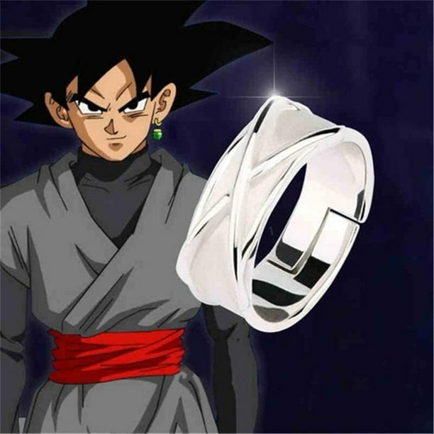 Anillos de aleaci n de Dragon Ball para hombres y mujeres Goku