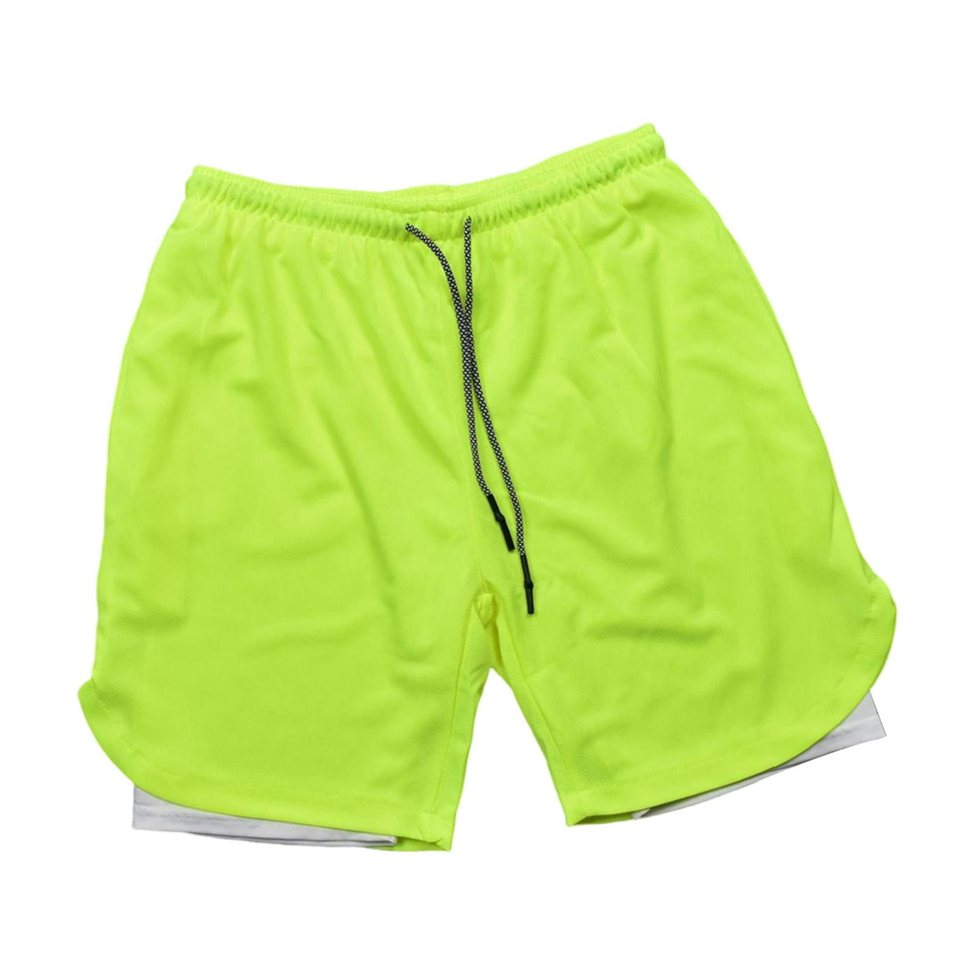 Pantalones cortos de entrenamiento para hombre, pantalones cortos  deportivos de entrenamiento ligero DYNWAVEMX Shorts deportivos para hombres