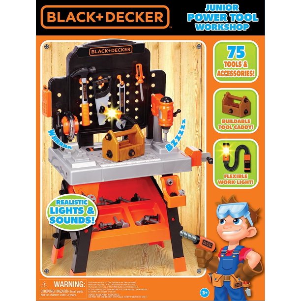 Juego de Herramientas Black And Decker Para Ni os Tama o Infantil