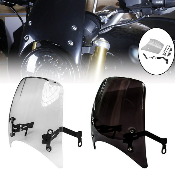 parabrisas de motocicleta con accesorios para 2014-2020 transparente  Sunnimix Parabrisas de motocicleta