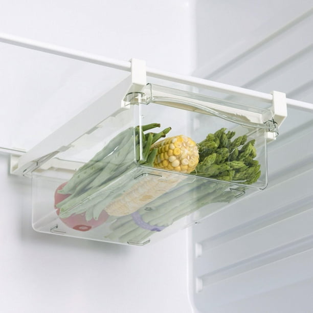 Comprar Organizador transparente para refrigerador de cocina, caja de  almacenamiento, compartimento para refrigerador, cajón, contenedores de  almacenamiento para nevera