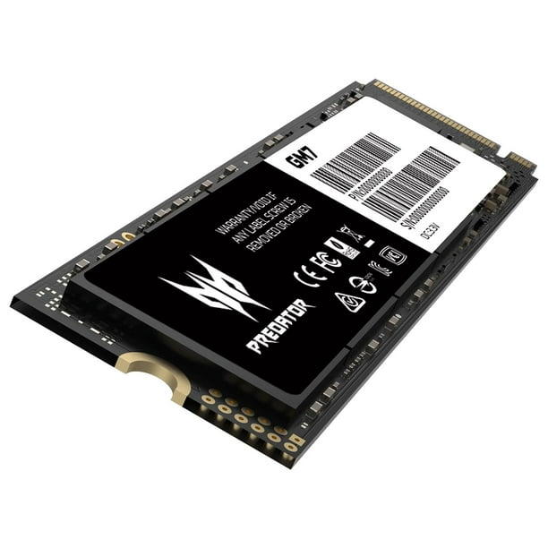 Unidad de Estado Solido SSD M.2 2TB ACER PREDATOR GM7 NVMe 1.4 ...