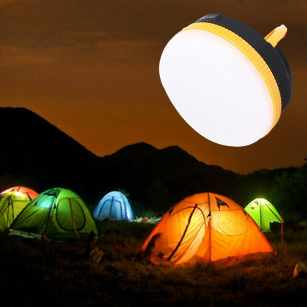 Luz para acampar al aire libre X18, luz ambiental de llama de