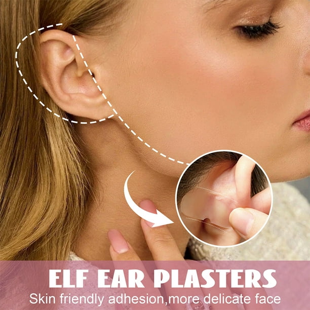 Pegatinas para los oídos 30 Uds. De pegatinas para los oídos, Corrector  cosmético de silicona resistente al agua para orejas prominentes/orejas