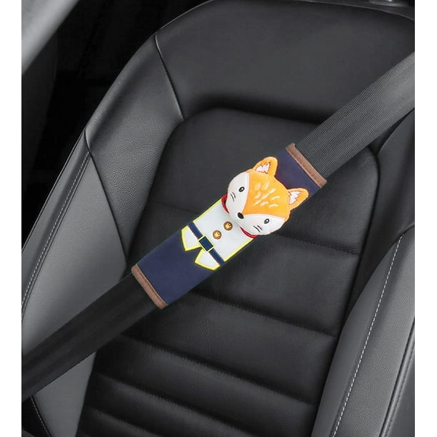 Cinturón de seguridad para niños con dibujos animados, protector