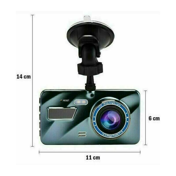 Dashcam para coche con GPS, cámara de salpicadero delantera y trasera 1080P  ACTIVE Biensenido a ACTIVE