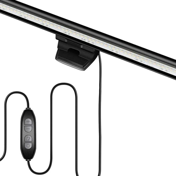 Monitor de ordenador Lámpara de lectura , lámpara LED para portátil con  brillo , sin brillo de pantalla, ahorro de espacio, lámpara de - 26cm  Sunnimix Lámpara colgante de pantalla
