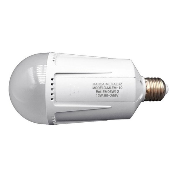 Foco Led Recargable 12w Megaluz.