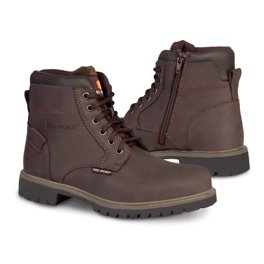 Bota Táctica Hombre Militar Trabajo Pro Work 76201 Color Negro